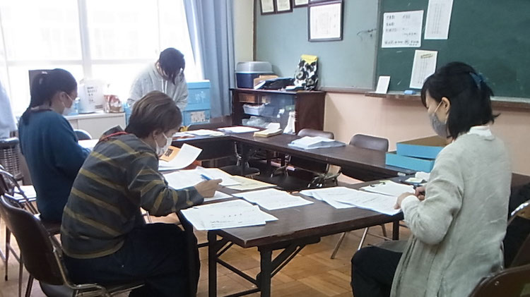 2021年度 専門委員・学年委員立候補の開票、集計(4/14)
